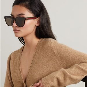 Gucci Round Frame Acetate Sunglasses